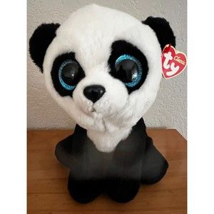 TY Classic Plush - MING the Panda Bear (9.5 inch) - MWMT's Stuffed Animal Toy